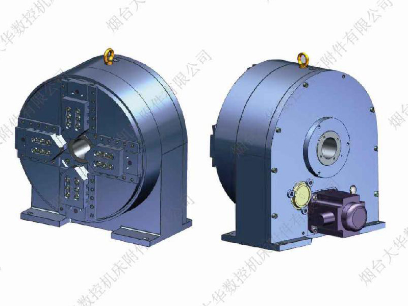 山東GT12360X20M型四爪雙動切管卡盤